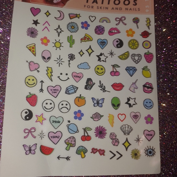 Color Nail Art Tattoos INKED by Dani - Picture 2 of 6